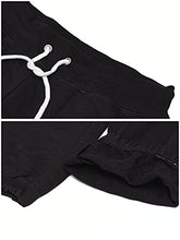 Load image into Gallery viewer, U.S. Polo Assn. Essentials Black Womens Sweatpants with Pockets - French Terry Jogger Sweats (Black, Medium)