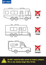 Load image into Gallery viewer, Tyger Auto TG-RK1B204B Deluxe Black 1-Bike Trunk Mount Bicycle Carrier Rack. (Compatible with Most Sedans/Hatchbacks/Minivans and SUVs.)