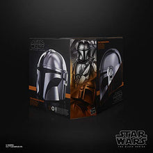 Load image into Gallery viewer, STAR WARS The Black Series The Mandalorian Premium Electronic Helmet Roleplay Collectible, Toys for Kids Ages 14 and Up