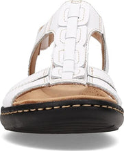 Load image into Gallery viewer, Clarks Laurieann Kay White Leather 8.5 B (M)
