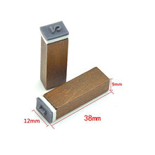Load image into Gallery viewer, UCEC 70pcs Alphabet Stamps Vintage Wooden Rubber Letter Number and Symbol Stamp Set for DIY Craft Card Making Happy Planner Scrapbooking Supplies