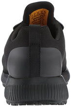 Load image into Gallery viewer, Skechers Work Squad SR Black Flat Knit 8.5