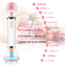 Load image into Gallery viewer, Perfect Size Realistic Tongue Licker with Multi Speed Líckíng&Vibrating Handheld Wireless Pussy Pleasure Massaging Tools for Female Underwear Therapy Device IPX7 Waterproof Tshirt