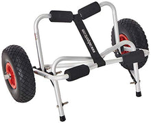 Load image into Gallery viewer, Kayak Trolley Cart with Airless Tires - 140LB Capacity for Transporting Kayak, Paddleboard, SUP, Canoe – Aluminum Frame by RAD Sportz (White)