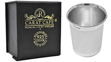 Load image into Gallery viewer, CaratCafe Pure Silver Drinking Glass/Tumbler, 925 Sterling Silver Glass For Baby Toddlers New born Gifts Health Safe Hallmark Certified Net WT 20 Grams {60 ml / 2 oz}, Silver Gift Item