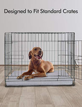 Load image into Gallery viewer, PETLIBRO Dog Bed for Crate, Memory Foam Dog Crate Bed 41” x 29” Large Dog Bed Orthopedic Plush Mattress for Therapeutic Joint&Muscle Relief Removable&Washable Bed Cover with Waterproof Inner Lining