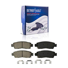 Load image into Gallery viewer, Detroit Axle - Front Rear Ceramic Brake Pads Replacement for 2007-2016 Buick Enclave Chevy Traverse GMC Acadia Saturn Outlook - 6pc Set