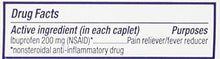 Load image into Gallery viewer, Motrin IB, Ibuprofen 200mg Tablets for Fever, Muscle Aches, Headache & Back Pain Relief, 225 ct