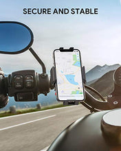 Load image into Gallery viewer, AUKEY Bike Phone Mount Anti Shake 360 Rotation Bicycle Motorcycle Phone Mount for Handlebar Bike Accessories Compatible with iPhone 11 Pro Max/11/XS/8, Samsung Galaxy S10+,and More