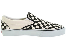 Load image into Gallery viewer, Vans Classic Slip-on (7 B(M) US Women/5.5 D(M) US Men, Black/Off White Check)