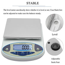 Load image into Gallery viewer, CGOLDENWALL Lab Scale Digital Analytical Electronic Balance 0.01g Accuracy High Precision Laboratory Lab Precision Weighing Scale Balance Jewelry Scale Kitchen Scale Calibrated (1000g X 0.01g)