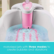 Load image into Gallery viewer, Summer Lil Luxuries Whirlpool Bubbling Spa & Shower (Pink) – Luxurious Baby Bathtub with Circulating Water Jets – Includes Deluxe Newborn Sling and Clean Rinse Spa/Shower Unit
