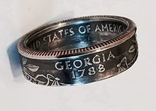 Load image into Gallery viewer, "Real U.S. Quarter Coin Rings. From years 1965 to 2008 and from all States"