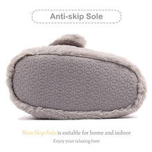 Load image into Gallery viewer, Womens Cute Penguin Animal Slippers Novelty Cozy Fuzzy Slippers Soft Plush Winter Warm House Shoes Grey