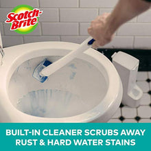 Load image into Gallery viewer, Scotch-Brite Disposable Toilet Scrubber Refills, Removes Rust & Hard Water Stains, 48 Disposable Refills