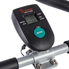 Load image into Gallery viewer, Sunny Health & Fitness Indoor Exercise Stationary Bike with Digital Monitor, 22 LB Chromed Flywheel (Felt Resistance)