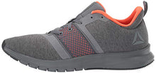 Load image into Gallery viewer, Reebok Men's Print Lite Rush Running Shoe, Alloy/Coal/Atomic red, 8 M US