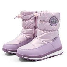 Load image into Gallery viewer, K KomForme Kids Snow Boots for Boys Girls Toddler Winter Outdoor Boots Waterproof with Fur Lined (Toddler/Little Kid/Big Kid)