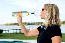 Load image into Gallery viewer, Guzzle Buddy Wine Bottle Glass 16 Oz, It Turns Your Bottle of Wine Into Your Wine Glass-The Original, As seen on Shark Tank -015