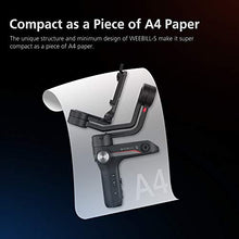Load image into Gallery viewer, Zhiyun Weebill S 3-Axis Handheld Gimbal Stabilizer for Mirrorless and DSLR Camera for Canon 5DIV 5DIII EOS R Sony A7M3 A7R3 A7 III A9 Panasonic S1 GH5s Nikon Z6,Improved Motor Than weebill lab