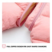 Load image into Gallery viewer, XMWEALTHY Baby Clothes Newborn Boy Girl Snowsuit Winter Coats Infant Jumpsuit Bodysuits Registry for Baby Essentials Stuff Shower Gift Pink 12-18 Months