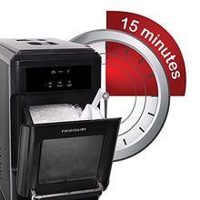 Load image into Gallery viewer, Frigidaire EFIC237 Countertop Crunchy Chewable Nugget Ice Maker, 44lbs per Day, Auto Self Cleaning, Black Stainless