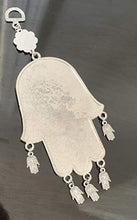 Load image into Gallery viewer, Betterdecor Red Hamsa Evil Eye Protection Almulet Hanging Decoration (with a Pouch)