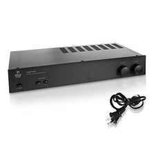 Load image into Gallery viewer, Pyle Digital Stereo Power Amplifier- Dual Channel Amp Design, Built-in Circuitry Protection, Stereo/Bridged Mode Selector, Auto System Activation & Compatible for External Devices - SereneLife PAMP1000, Black
