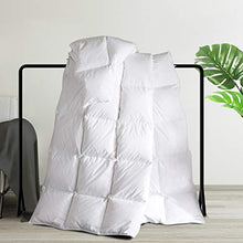 Load image into Gallery viewer, Maple Down Duvet Insert King Size, Down Alternative Comforter Quilted with Corner Tabs for All Season, Soft & Breathable Cotton Surface Machine Washable White