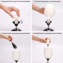 Load image into Gallery viewer, Boncoo Touch Control Table Lamp Dimmable Small Lamp Ambient Light with White Opal Glass Shade Simple Night Light Modern Accent Lamp Bedside Nightstand Lamp for Bedroom Living Room, E12 Bulb Included