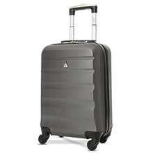 Load image into Gallery viewer, Aerolite Carry On Luggage Bag | Rolling Travel Suitcase Large Capacity | Lightweight Small Hard Shell Trolley for Men & Women | Approved by Delta, United, Southwest & Many More | 22x14x9 (All parts)