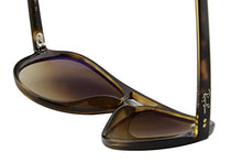 Load image into Gallery viewer, Ray-Ban RB4125 Cats 5000 Aviator Sunglasses, Light Havana/Brown Gradient, 59 mm