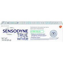 Load image into Gallery viewer, Sensodyne True White Extra Fresh Toothpaste 3 oz (Pack of 3)