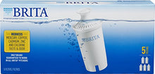 Load image into Gallery viewer, Brita Standard Water Filter, Standard Replacement Filters for Pitchers and Dispensers, BPA Free - 5 Count