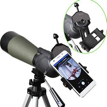 Load image into Gallery viewer, Gosky Universal Cell Phone Adapter Mount - Compatible Binocular Monocular Spotting Scope Telescope Microscope-Fits almost all Smartphone on the Market -Record The Nature The World