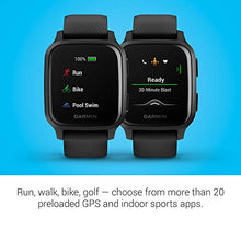 Load image into Gallery viewer, Garmin Venu Sq Music, GPS Smartwatch with Bright Touchscreen Display, Features Music and Up to 6 Days of Battery Life, Black