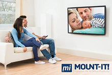 Load image into Gallery viewer, Mount-It! Full Motion TV Wall Mount Monitor Wall Bracket with Swivel and Articulating Tilt Arm, Fits 26 32 35 37 40 42 47 50 55 Inch LCD LED OLED Flat Screens up to 66 lbs and VESA 400x400