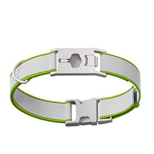 Load image into Gallery viewer, Whistle GO/GO Explore/Twist & Go Pet Collars/See Me Green/Large-XL