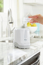 Load image into Gallery viewer, The First Years 2-in-1 Simple Serve Bottle Warmer | Quickly Warm Bottles of Breastmilk or Formula | Sanitize Pacifiers | Compact Design | Holds Wide Narrow and Angled Bottles