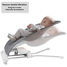 Load image into Gallery viewer, RONBEI Baby Swing Bouncer, Portable Swing, Automatic Swing Bouncer for Baby/Infants, 2 Speed Vibration (Grey)