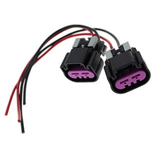 Load image into Gallery viewer, AUTOKAY 2 PCS Electric Fan Pigtail Connector Switch Harness Set for GM Chevy Truck 2005-2012