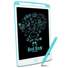 Load image into Gallery viewer, Richgv LCD Writing Tablet, 10 inches Electronic Graphic Tablet, Writing & Drawing Doodle Board with Memory Lock for Home, School,Office, Blue