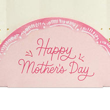 Load image into Gallery viewer, Hallmark Paper Wonder Pop Up Mothers Day Card (Bouquet, Gold Vase)