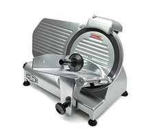 Load image into Gallery viewer, KWS Commercial 320w Electric Meat Slicer 10" Frozen Meat Deli Slicer Coffee Shop/restaurant and Home Use Low Noises (Stainless Steel Blade - Silver)