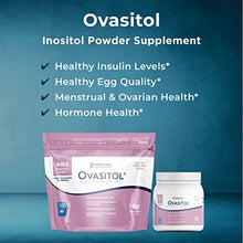 Load image into Gallery viewer, THERALOGIX Ovasitol Inositol Powder 90 Day Supply | Optimal 40:1 Blend of 4,000mg Myo Inositol & 100mg D-Chiro Inositol Daily | Hormonal & Ovarian Support for Women | Made in USA and NSF Certified