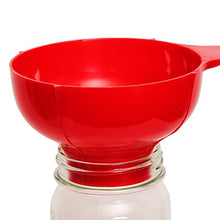 Load image into Gallery viewer, Kitchen Crop VKP Brands, Canning Funnel, Red