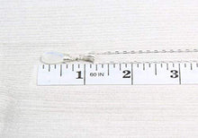 Load image into Gallery viewer, Moonstone Gemstone Pendant Necklace with Sterling Silver Chain, June Birthstone 18 Inch Length