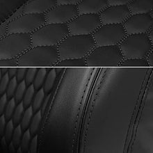 Load image into Gallery viewer, ModifyStreet Pair of All Black PVC w/Suede Snake Pattern & Rear Carbon Fiber Style leather Reclinable Racing Seats W/Silders