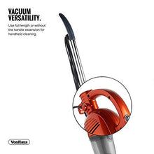 Load image into Gallery viewer, VonHaus 2 in 1 Stick & Handheld Vacuum Cleaner - 600W Corded Upright Vac with Lightweight Design, HEPA Filtration, Extendable Handle, Crevice Tool and Brush Accessories - Ideal for Hardwood Floors