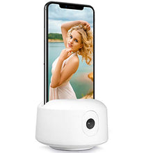 Load image into Gallery viewer, Auto Tracking Smart Shooting Holder【NO APP Required】 360°Rotation Auto Face Selfie Stick, Suitable for Phone, Tablet - Cell Phone Camera Mount for Tripod Stand - Idea for Live Streaming, Live Video